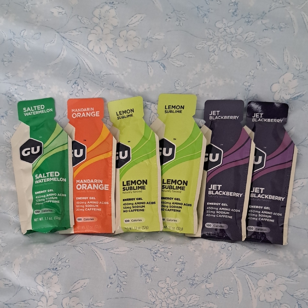 GU Energy Gel Assorted Pack 6 Pcs